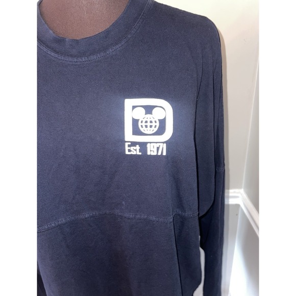 Disney‎ Parks Spirit Jersey Navy Blue Adult Size L  Walt Disney World - Picture 4 of 5
